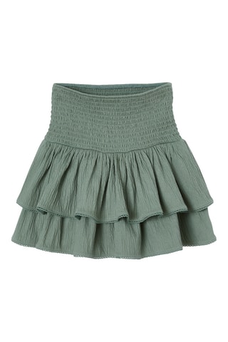 Jupe volantée - Vert