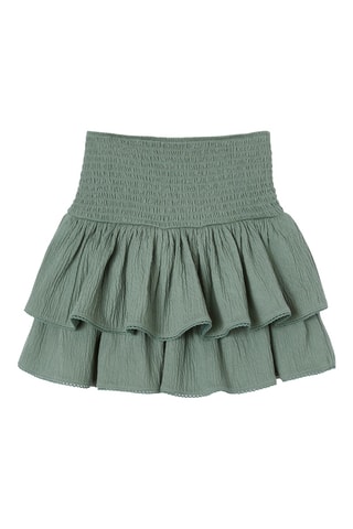 Jupe volantée - Vert
