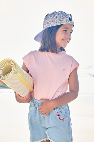 Short en jean - Bleu clair