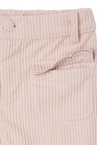 Short en velours - Rose poudré