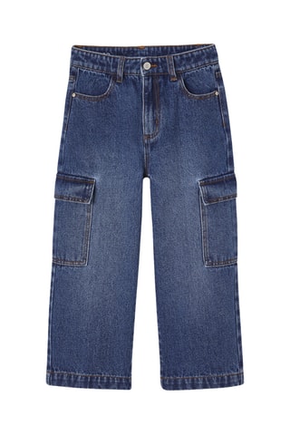 Calças de ganga - Azul-escuro