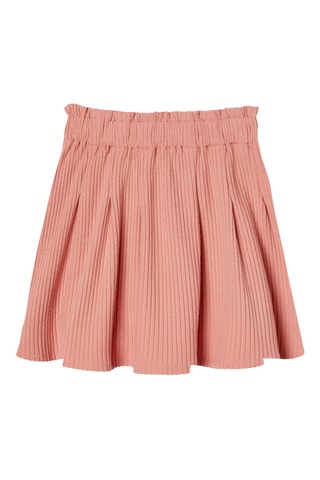 Jupe en velours - Vieux rose