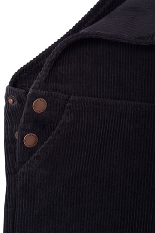 Salopette en velours - Anthracite