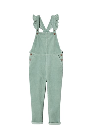 Salopette en velours - Vert clair