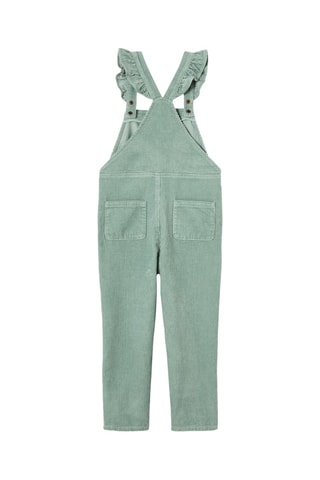 Salopette en velours - Vert clair