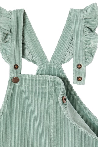 Salopette en velours - Vert clair