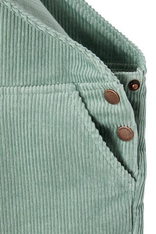 Salopette en velours - Vert clair