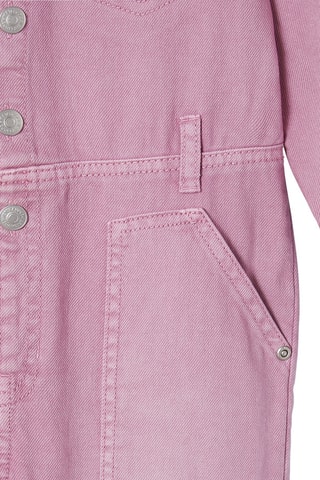 Combinaison en jean - Vieux rose