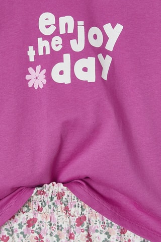 T-shirt et pantalon - Violet