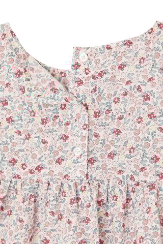 Blouse et short - Ecru et jaune