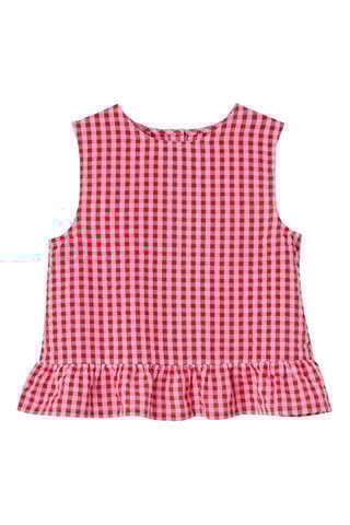 Blouse et pantalon - Rose et rouge