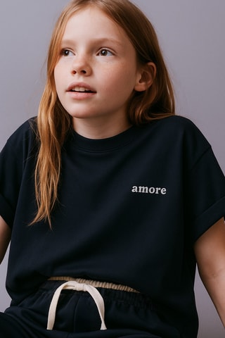 2 t-shirts - Anthracite et gris chiné