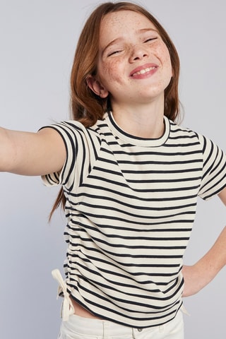 2 t-shirts - Violeta e branco