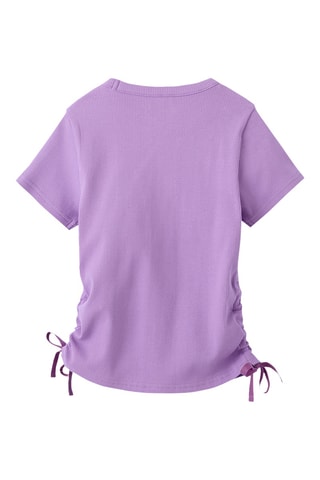 2 t-shirts - Violeta e branco