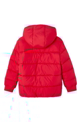 Blusão com capuz - Vermelho