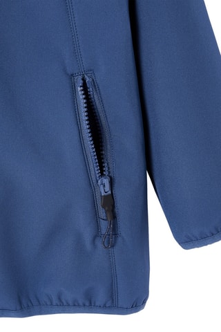 Corta-vento com capuz - Azul-marinho
