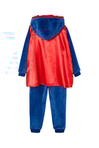 Combinaison en velours - Bleu roi