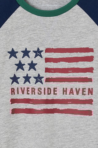 T-shirt - Gris chiné