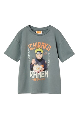 T-shirt Naruto Naruto Shippuden - Azul-acinzentado