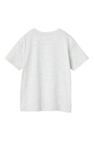 T-shirt - Branco mesclado