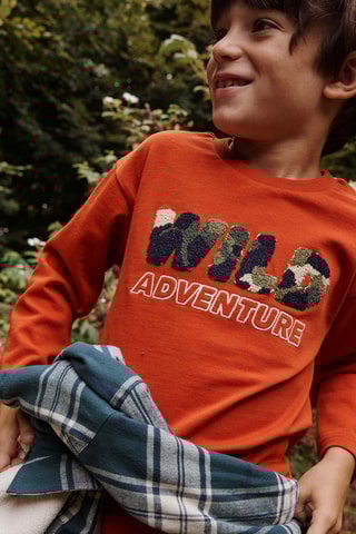 T-shirt - Vermelho-tijolo