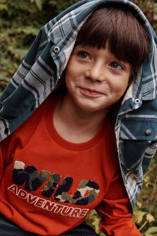 T-shirt - Vermelho-tijolo