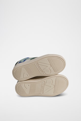 Baskets en cuir - Ecru