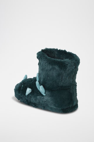 Chaussons - Vert foncé