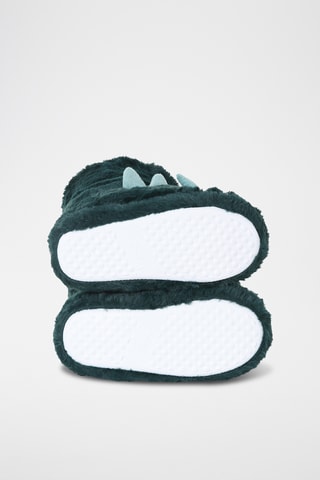 Chaussons - Vert foncé