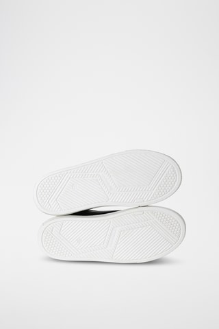 Baskets en cuir - Bleu marine