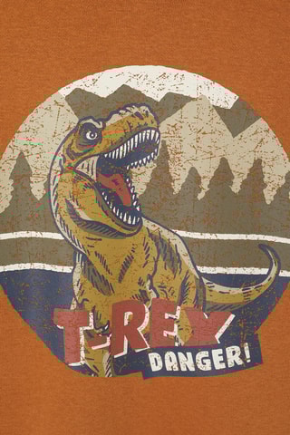 Sweat à capuche - Moutarde et écru