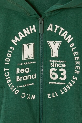 Sweat à capuche - Vert sapin