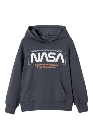 Sweat à capuche NASA - Bleu foncé