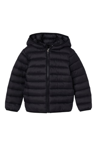 Blusão com capuz - Preto