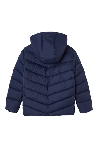 Blusão com capuz - Azul-marinho