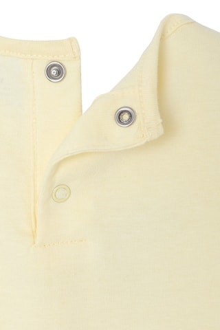 T-shirt em algodão biológico - Amarelo