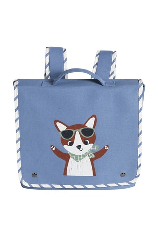 Cartable - Bleu cobalt