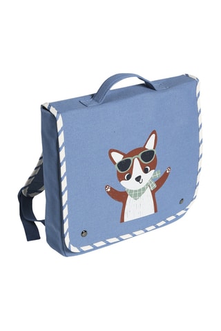 Cartable - Bleu cobalt