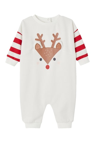 Combinaison et chaussettes - Blanc