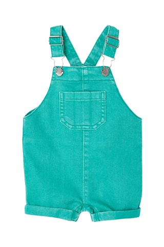 Jardineiras de ganga - Verde