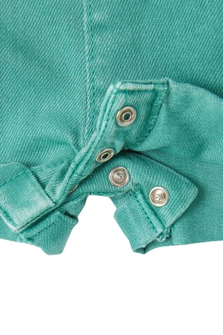 Jardineiras de ganga - Verde