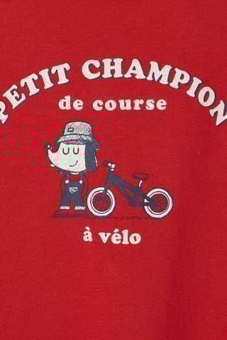 2 t-shirts - Vermelho e cru