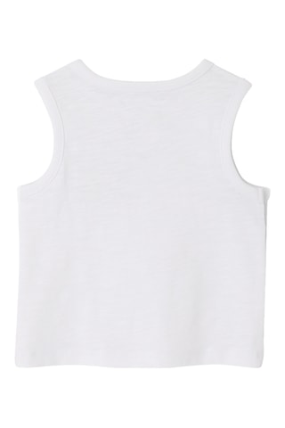 Camisola de alças - Branco