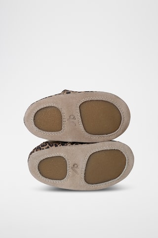 Chaussons en cuir - Beige