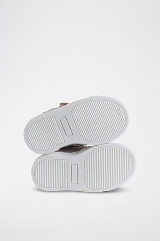 Baskets en nubuck - Fuchsia