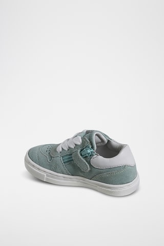 Sapatilhas em nobuck - Turquesa