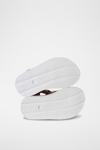 Sandálias em couro - Dourado-rosa