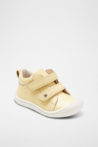 Botins em couro - Amarelo