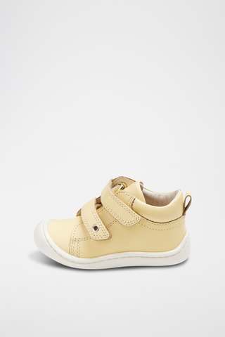 Botins em couro - Amarelo