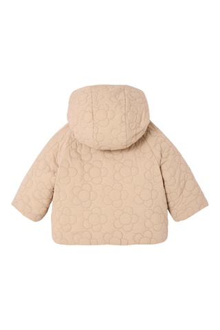 Casaco com capuz - Bege